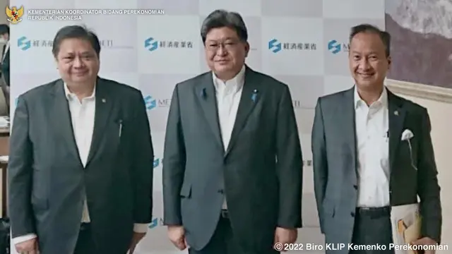 Menteri Koordinator Bidang Perekonomian Airlangga Hartarto memulai rangkaian kunjungan kerja di Tokyo, dengan mengadakan pertemuan dengan Menteri Ekonomi, Perdagangan dan Industri (METI) Jepang Koichi Hagiuda.