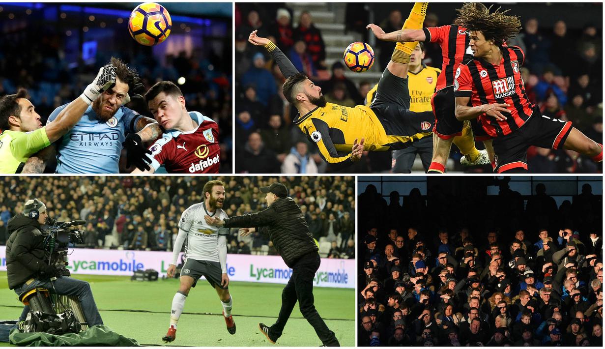 Berikut ini 10 foto terbaik pada ajang Liga Inggris 2016-2017 pekan ke-20 yang jadi pilihan Redaksi Bola.com.
