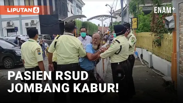 Merasa Ditelantarkan, Pasien RSUD Jombang Kabur