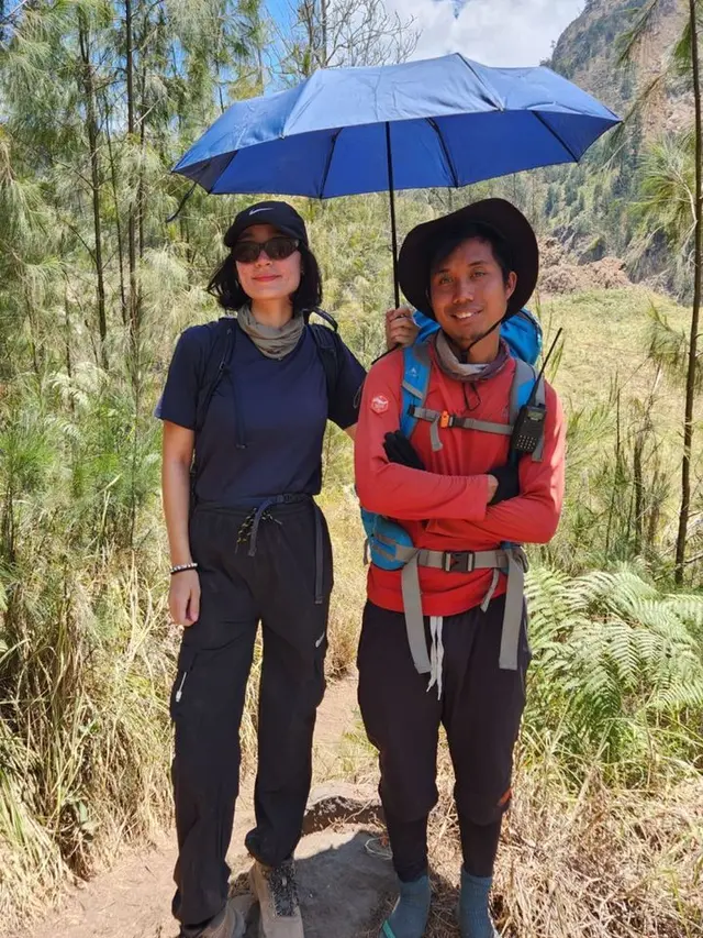 Pendakian Perdana, Ini 7 Potret Perjalanan Tatjana Saphira Naik Gunung Rinjani