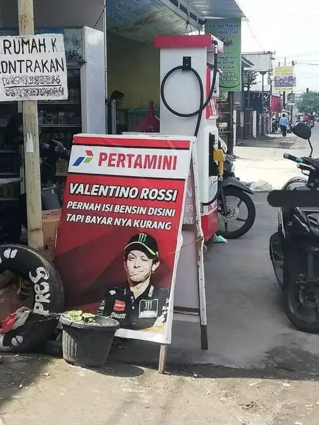 7 Potret Penampakan Tulisan Nyeleneh Ketika Isi Bensin Ini Kocak