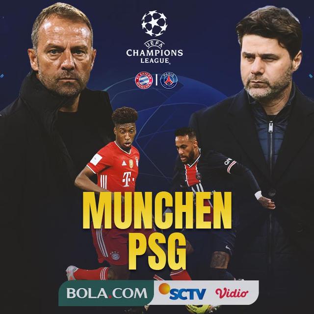 Liga Champions - Bayern Munchen Vs PSG - Head to Head