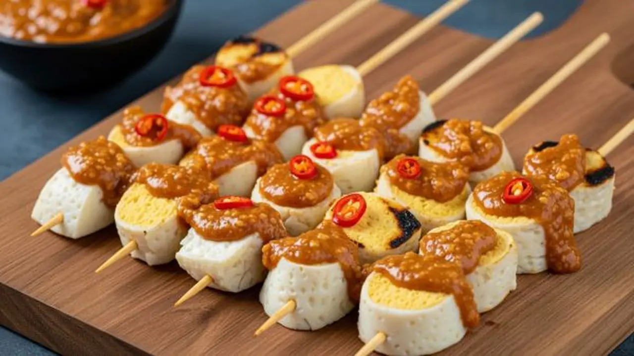 Cara Membuat Sate Telur Kukus