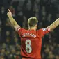 Kapten Liverpool Steven Gerrard (AFP/Paul Ellis)