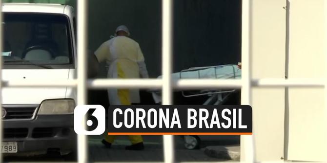 VIDEO: Brasil Catat Rekor Baru, 26 Ribu Kasus Positif Corona Per Hari