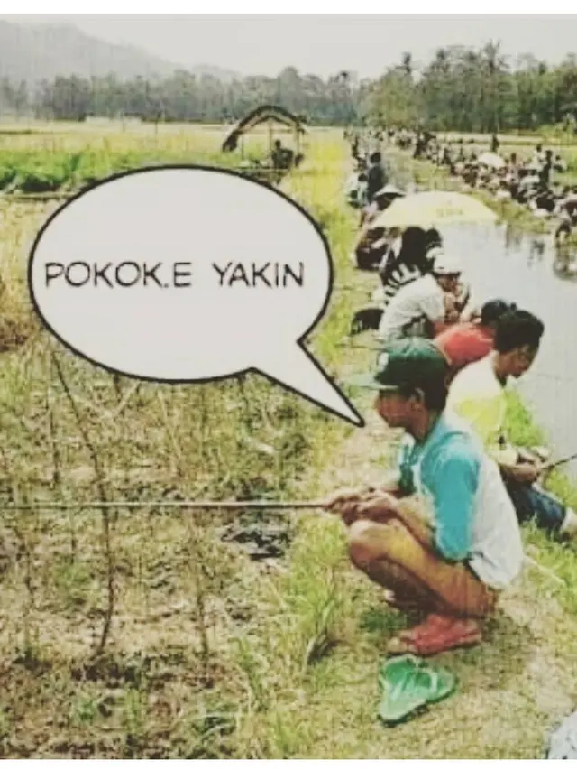 Aksi Kocak Saat Orang Mancing Ini Bikin Geleng-Geleng