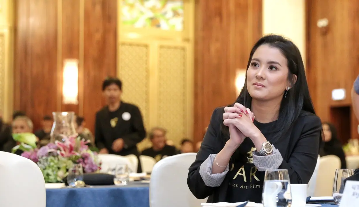 Dengan semangat tinggi dari pekerja seni lainnya, ia mengusung semangat Action sebagai mottonya. Action singkatan dari Active, Creative, Total, Inovative, Organize, dan Nationalist. (Adrian Putra/Bintang.com)