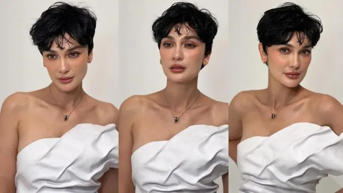 Gaya Pixie Cut Luna Maya (credit: instagram @hairbyranggayusuf)