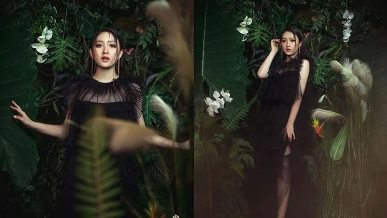 6 Pemotretan Natasha Wilona Bertema 'Secret Black Forest', Memukau
