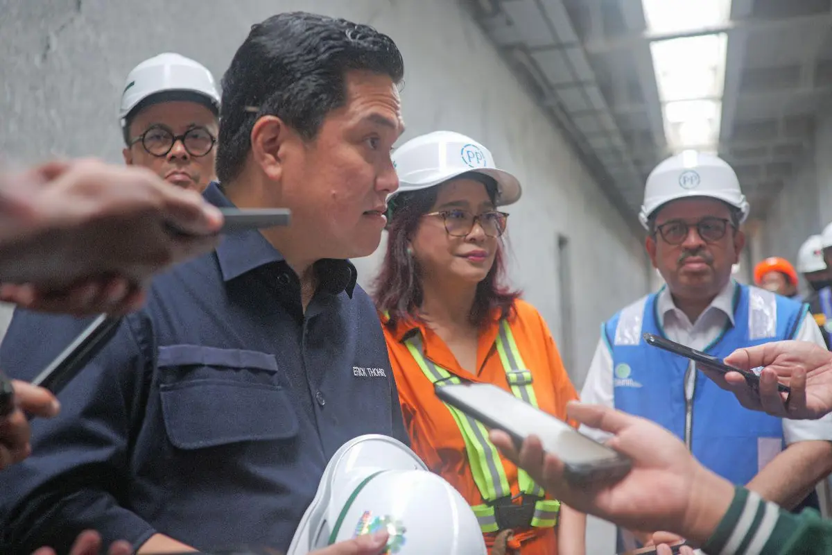 Menteri BUMN Erick Thohir mengunjungi pembangunan Kawasan Ekonomi Khusus (KEK) Kesehatan Sanur Bali. Erick ingin rumah sakit yang dikelola IHC bisa menarik diaspora dan masyarakat berpenghasilan lebih yang sering berobat ke luar negeri. (Dok BUMN)