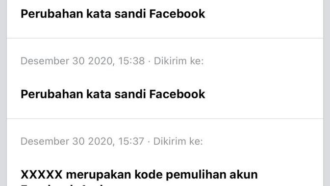 Tips mengecek email resmi dari Facebook untuk menghindari phishing (Foto: Facebook Indonesia)