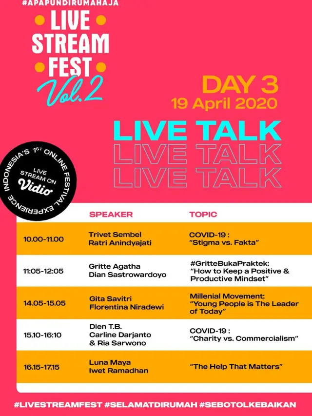 Live Stream Fest Vol.2