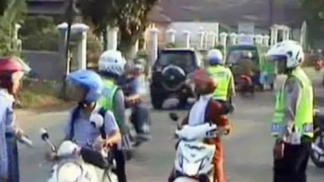 Polisi Gelar Sosialiasasi Tertib Lalu Lintas