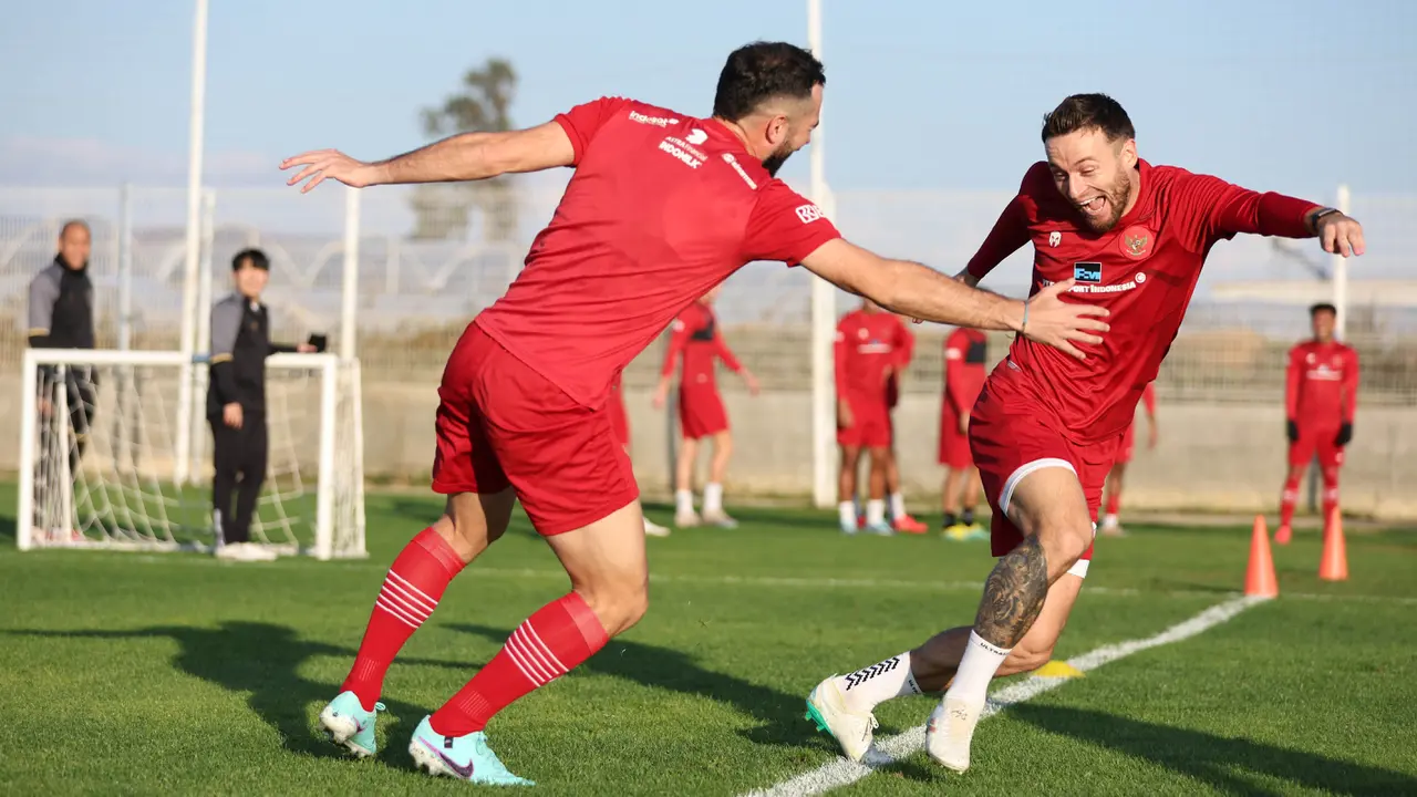 Foto: Senyum Semringah Pemain Timnas Indonesia saat Sesi Latihan di Turki, Sudah Ada Rafael Struick dan Ivar Jenner