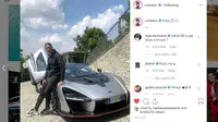 Cristiano Ronaldo Pamer Hypercar Baru McLaren Senna (Foto: Instagram)