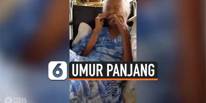 VIDEO: Nenek 122 Tahun di Filipina Ungkap Rahasia Umur Panjang