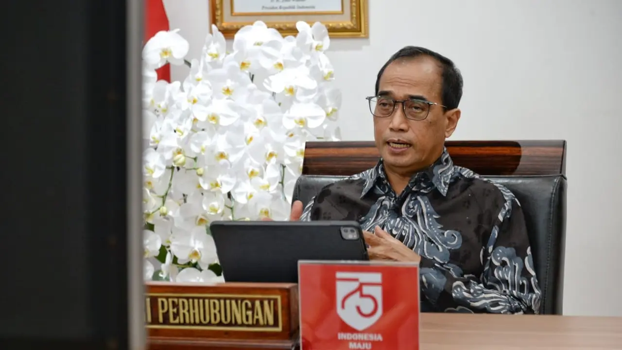 Menhub Budi Karya Sumadi.