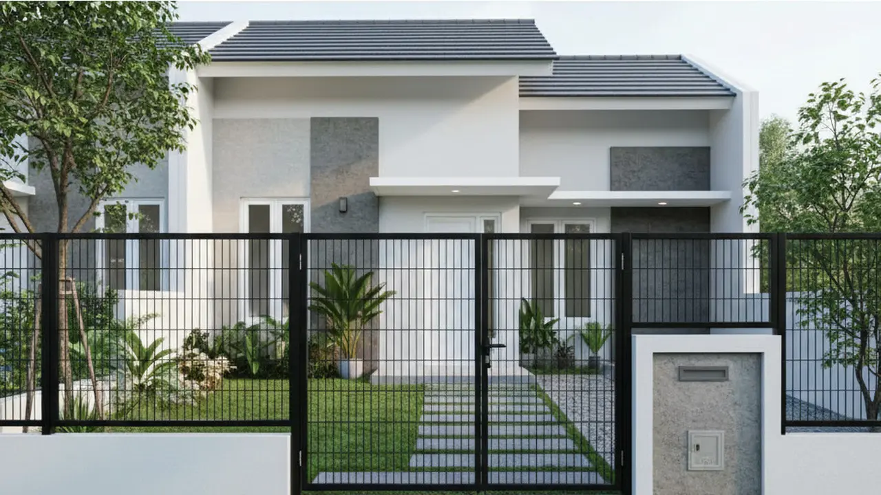 7 Model Pagar Besi Wiremesh 2025 yang Elegan, Kuat, dan Cocok untuk Hunian Modern
