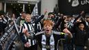 Sebelumnya, kompetisi domestik yang terakhir dijuarai Newcastle adalah Piala FA pada 1955. (AFP/Oli Scarff)