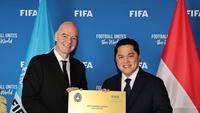 Ketua FFI Cerita Erick Thohir Sudah Ngomong ke Gianni Infantino tentang Niatan Indonesia Jadi Tuan Rumah Piala Dunia Futsal 2026