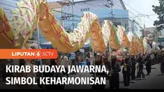 Warga Kelurahan Jayengan, Solo, Jawa tengah, menggelar kirab budaya sebagai potret keharmonisan sejumlah etnis yang tinggal berdampingan di sana. Kirab menampilkan budaya Jawa, Banjar, dan Tionghoa, yang sudah berabad-abad tinggal di wilayah itu.