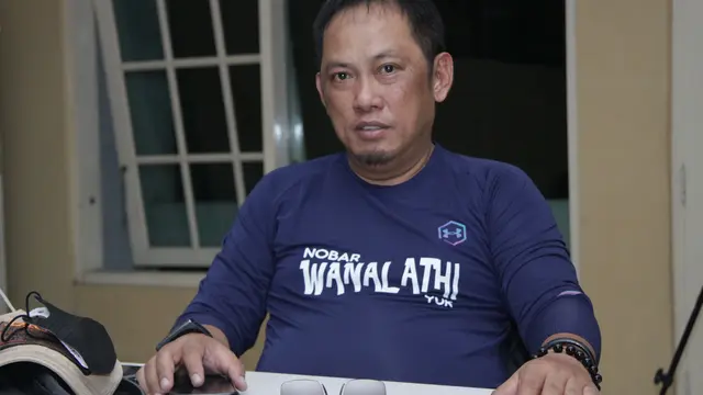 Benny Rumambie produser film horor Wanalathi. (Dwisetyo Production Gorontalo)