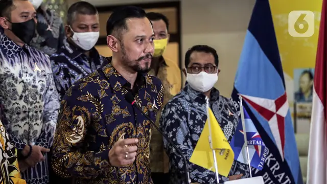 AHY Sambangi Markas Golkar