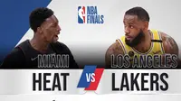 NBA Final 2020: Miami Heat vs LA Lakers. (Bola.com/Dody Iryawan)