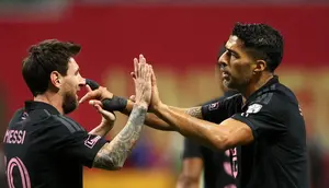 Lionel Messi Cetak Brace, Luis Suarez Bikin Rekor di Inter Miami