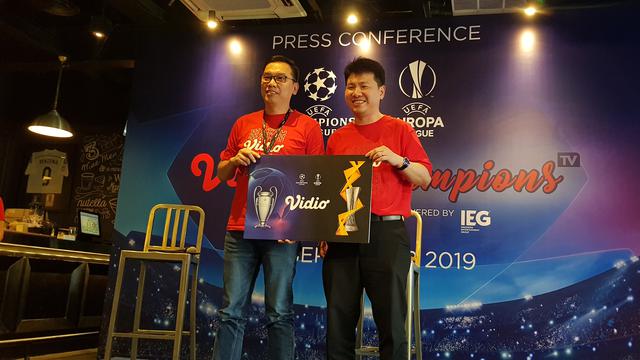 Liga Champions dan Liga Europa di Vidio