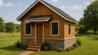 7 Inspirasi Rumah Kayu Mungil Minimalis tapi Cantik di Desa