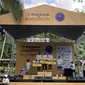 Tiga pelari putra Kenya menguasai nomor full marathon pada ajang Maybank Marathon 2023 yang berlangsung di Gianyar, Bali, Minggu (27/8/2023). (Marco Tampubolon/Liputan6.com).