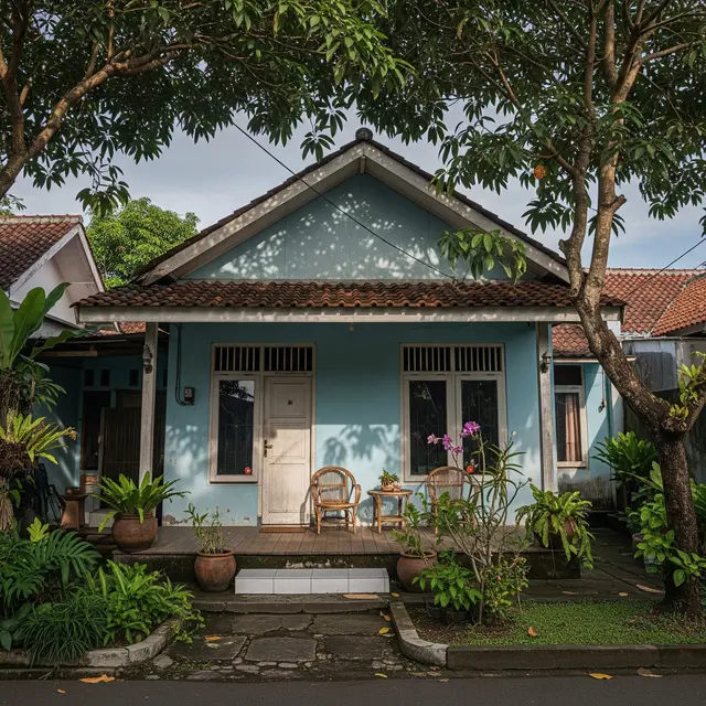 15 Pilihan Warna Cat Rumah yang Tidak Silau Terpapar Matahari, Hunian Sejuk Sepanjang Hari