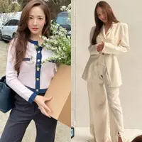 Lihat di sini beberapa ide OOTD kantoran ala Park Min Young.