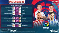 Jadwal Pertandingan La Liga Spanyol Game Week 26 Live Vidio, 18-20 Maret : Valladolid Vs Athletic Club, Barcelona Vs Real Madrid