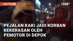 Pejalan kaki di Depok menjadi korban kekerasan oleh pemotor di trotoar Jalan Kartini. Insiden terjadi ketika korban meminta pengendara motor untuk lewat di jalan