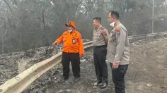 Kondisi Kebakaran TPA Supit Urang Malang Hari Kelima