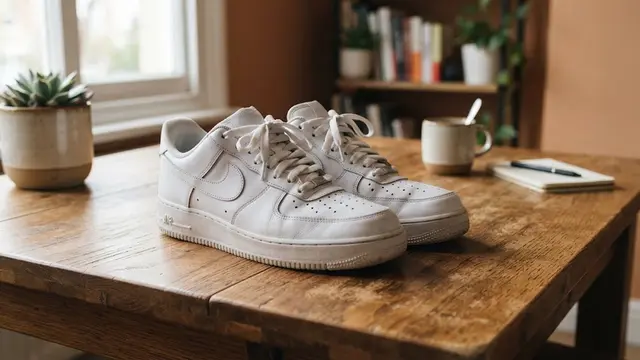Barang yang bisa bawa sial jika disimpan di rumah seperti sepatu yang diletakkan di atas meja