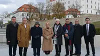 Wakil Presiden (Wapres) Ma’ruf Amin mengunjungi Kastil Bratislava, Slovakia. (Liputan6.com/ Delvira Hutabarat)