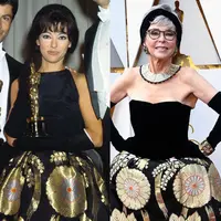 Rita Moreno dari tahun ke tahun (CREDIT: 1962: Getty Images; 2018: Rex/Shutterstock)