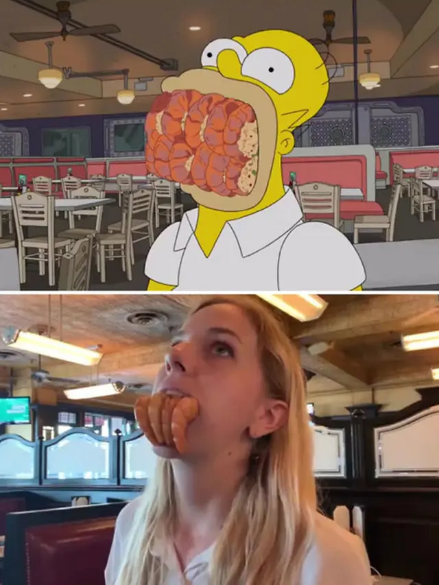 Turis Ini Keliling Lokasi Film ‘The Simpsons’, 6 Potretnya Kocak Banget