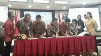 Indonesia Healthcare Corporation (IHC) menandatangani perjanjian kerja sama dengan beberapa BUMN dan anak usaha BUMN.