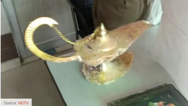 Tergiur Memiliki Harta Melimpah, Pria Ini Tertipu Membeli Lampu Ajaib Aladin