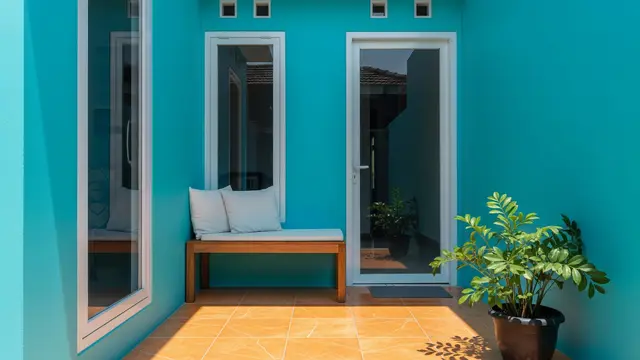 9 Desain Teras Mungil dengan Keramik Murah tapi Mewah, Elegan Tanpa Menguras Kantong