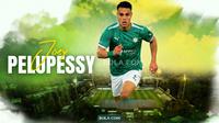 Ilustrasi bintang Timnas Indonesia Joey Pelupessy di klub Lommel SK. (Bola.com/Gemini)