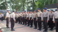 Ribuan Polisi Mulai Siaga Demo Buruh di Bundaran HI