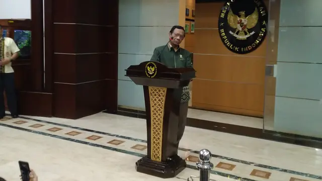 Menko Polhukam Mahfud Md