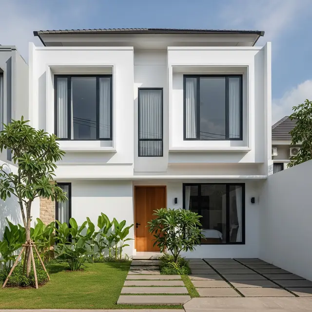 Gambar Rumah Minimalis 2 Lantai Elegan Minimalis