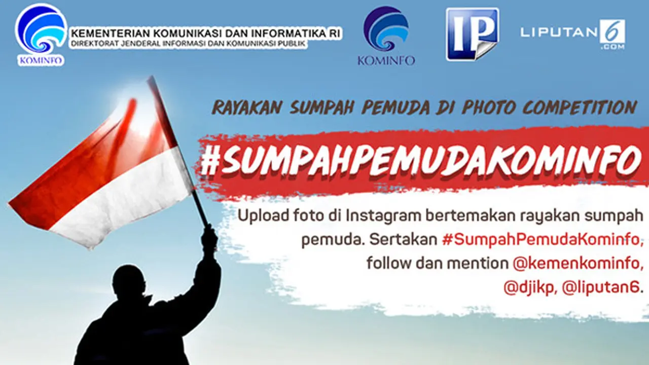 Yuk, Ikutan Kontes Foto Sumpah Pemuda dengan Total Hadiah Senilai 25 Jutaan Rupiah