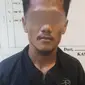Pelaku peremas payudara di Duri, Kecamatan Mandau, ditangkap polisi beberapa hari usai beraksi. (Liputan6.com/M Syukur)